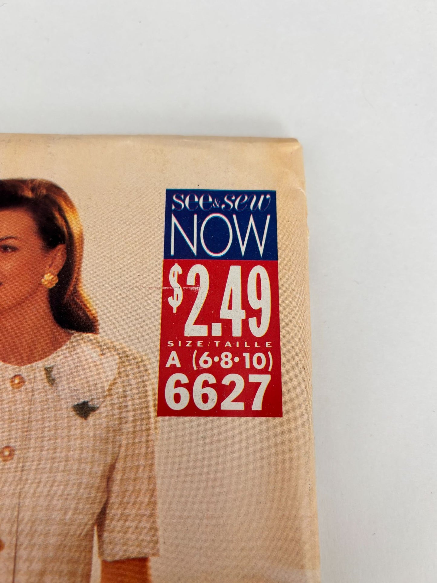 Butterick Sewing Pattern 6627 Misses Jacket Sheath Dress Work 90s Easy 6 8 10 UC