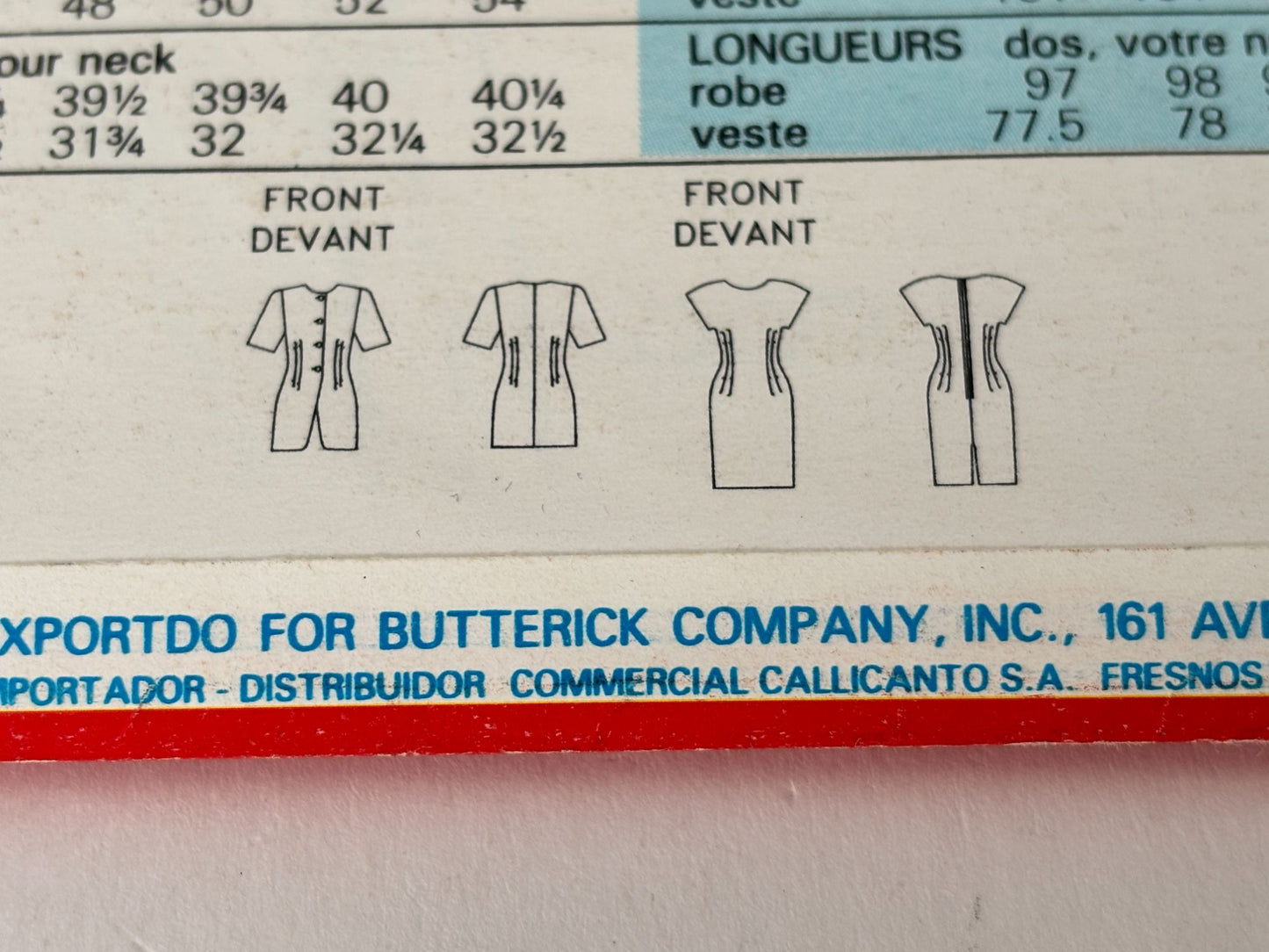 Butterick Sewing Pattern 6627 Misses Jacket Sheath Dress Work 90s Easy 6 8 10 UC