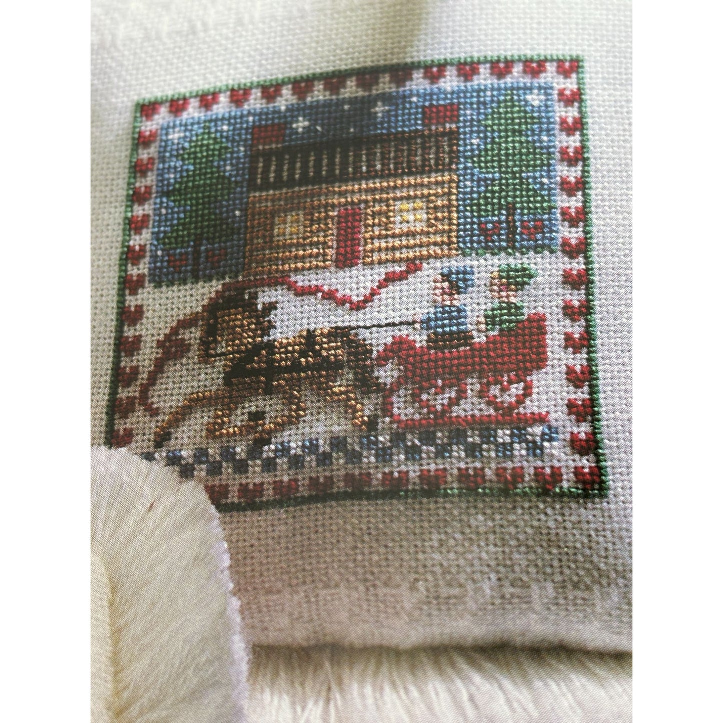 Leisure Arts Magazine December 1992 Cross Stitch Crafts Christmas Santa Crochet