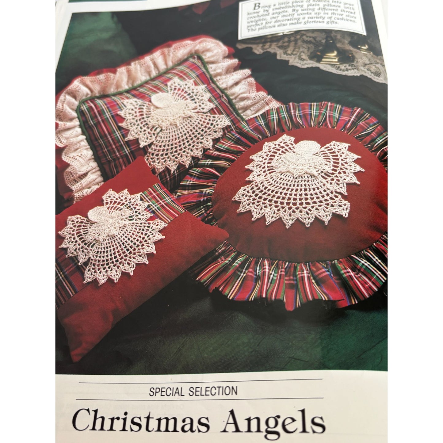 Leisure Arts Magazine December 1992 Cross Stitch Crafts Christmas Santa Crochet