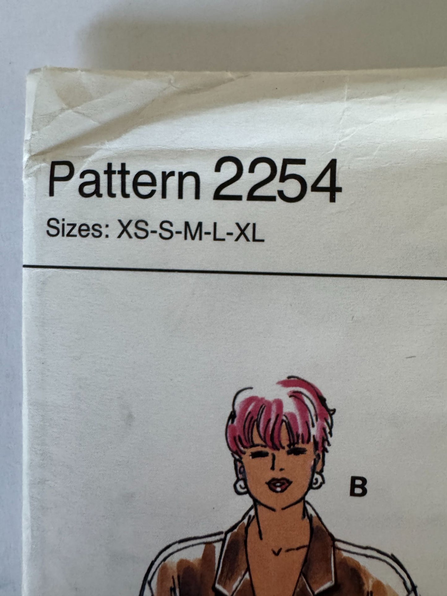 Kwik Sew Sewing Pattern 2254 Misses Jacket XS-XL Drawstring Waist Loose Fit 90s