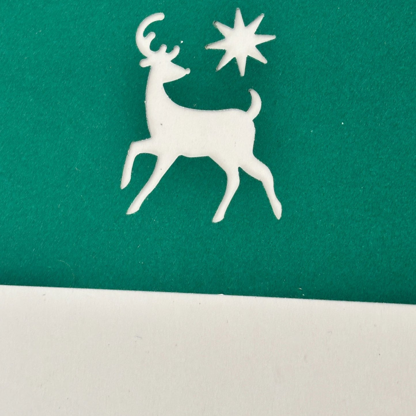 EK Success Paper Punch Reindeer Christmas Star Card Making Holiday Winter Craft Scrapbooking