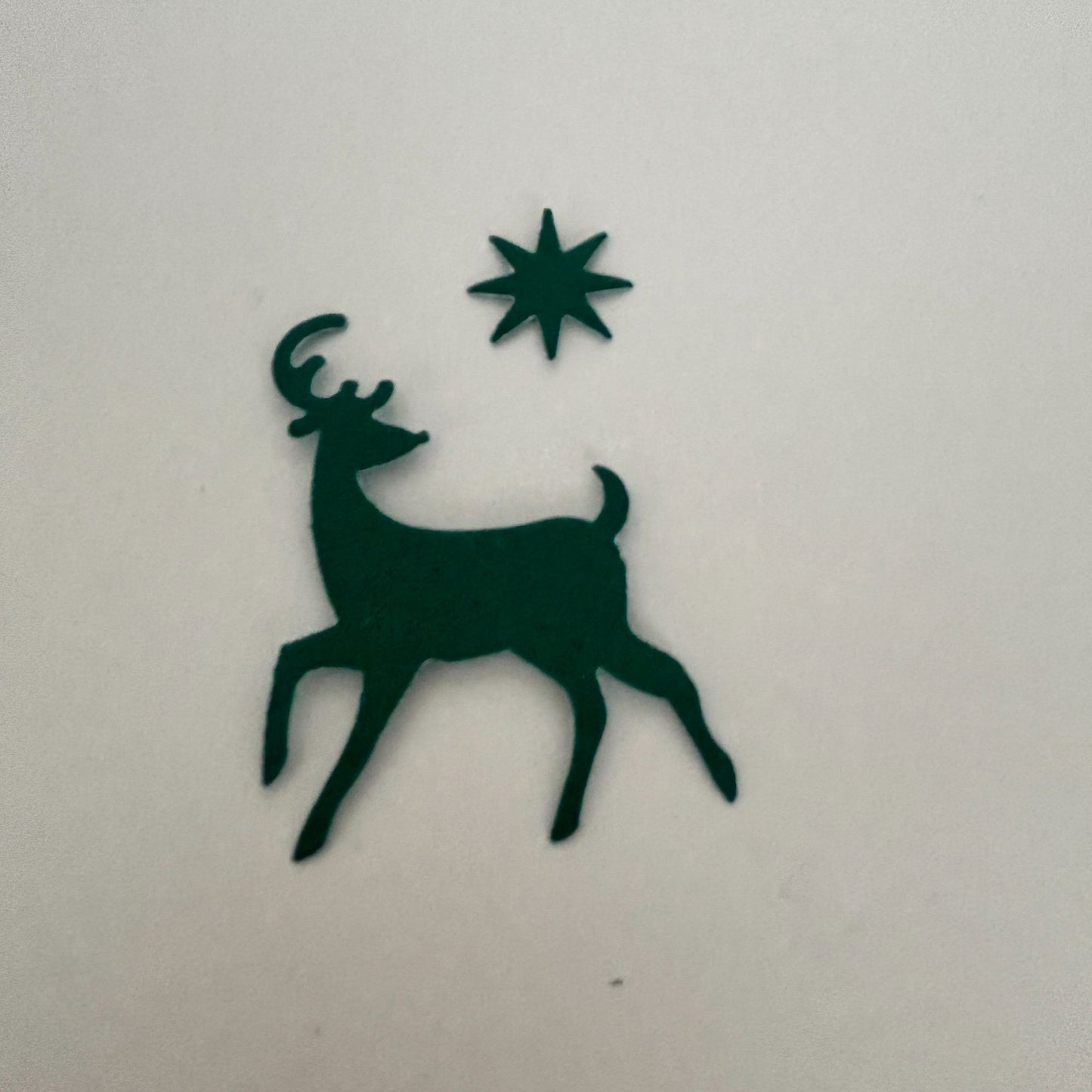 EK Success Paper Punch Reindeer Christmas Star Card Making Holiday Winter Craft Scrapbooking