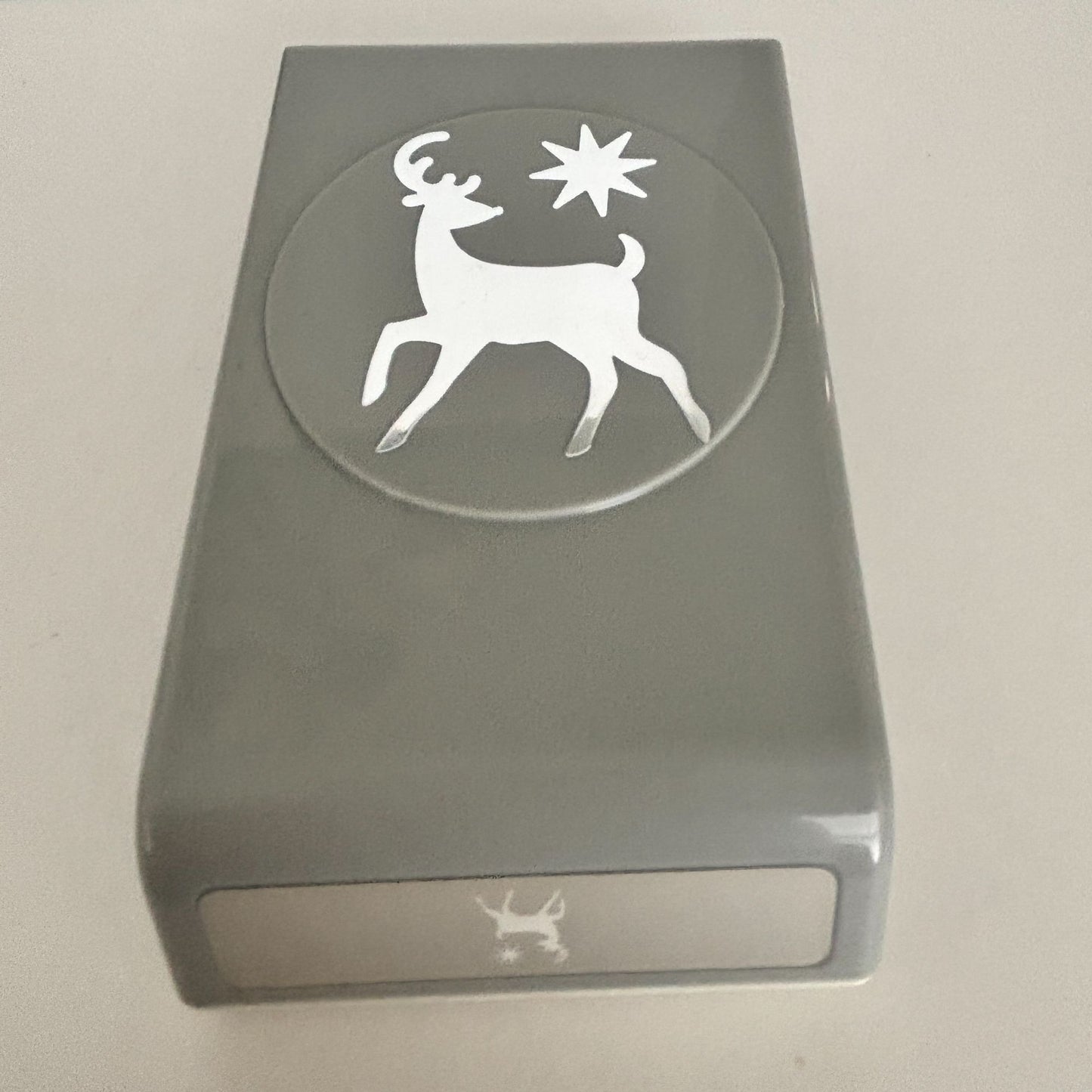 EK Success Paper Punch Reindeer Christmas Star Card Making Holiday Winter Craft Scrapbooking