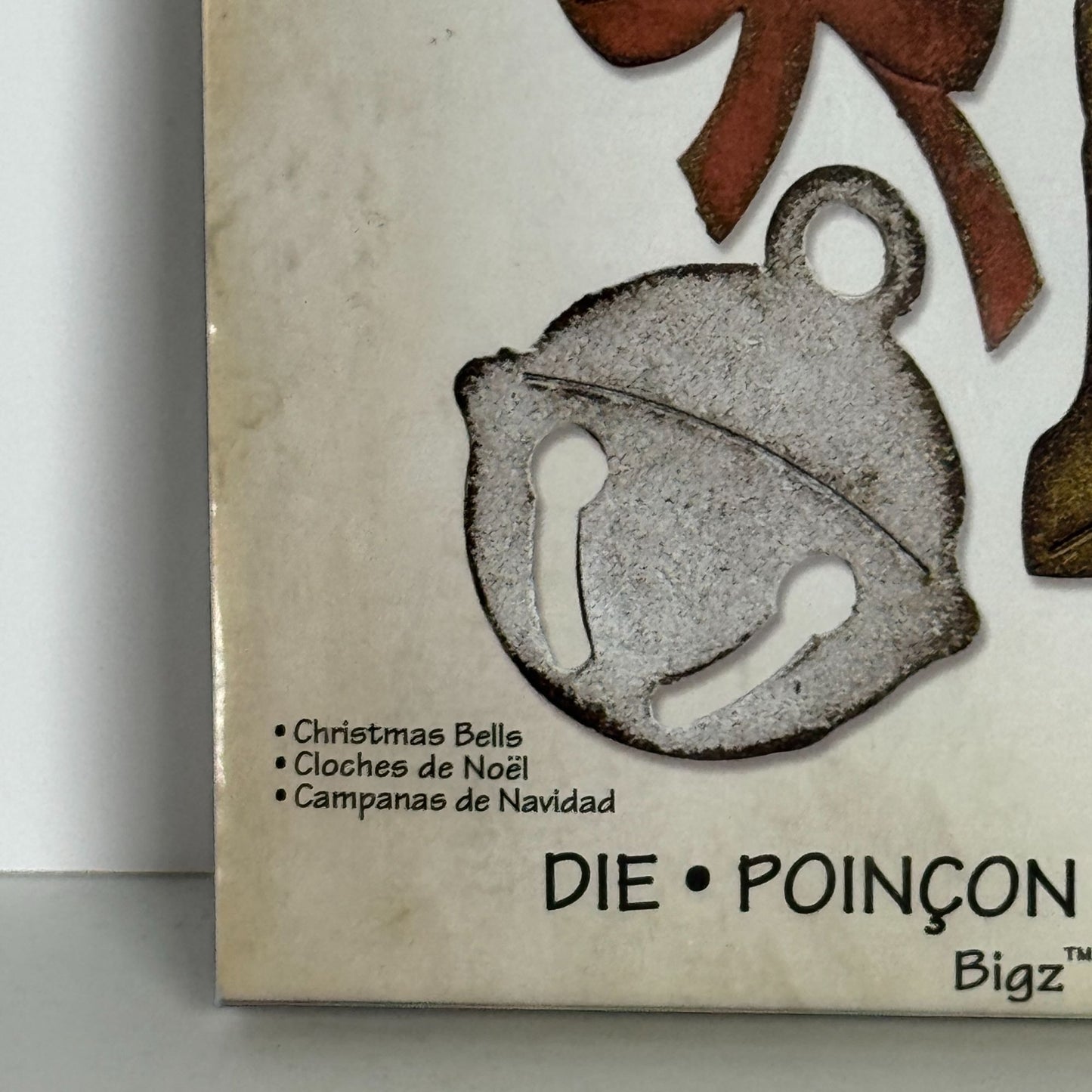 Sizzix Tim Holtz Alterations Bigz Die Christmas Bells Holiday Card Making 658765