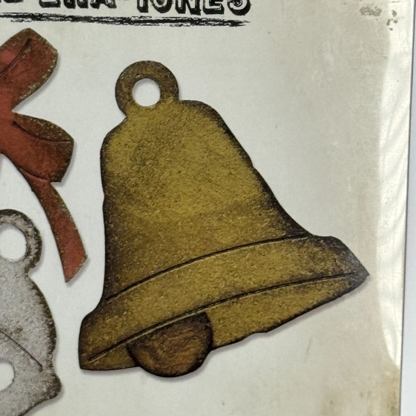 Sizzix Tim Holtz Alterations Bigz Die Christmas Bells Holiday Card Making 658765