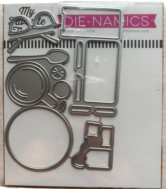 My Favorite Things Die-Namics Steel Die Set Creature Comforts Tea Sunglasses