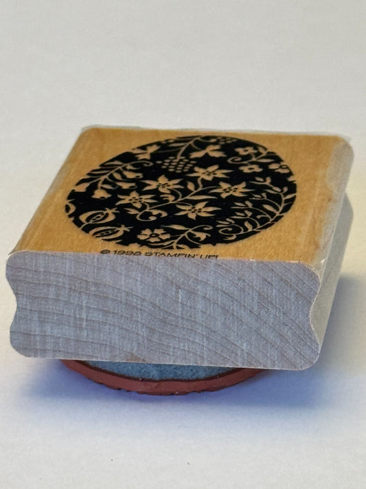 Stampin Up Easter Egg Floral Patterned Decorative Card Making Spring Flowers