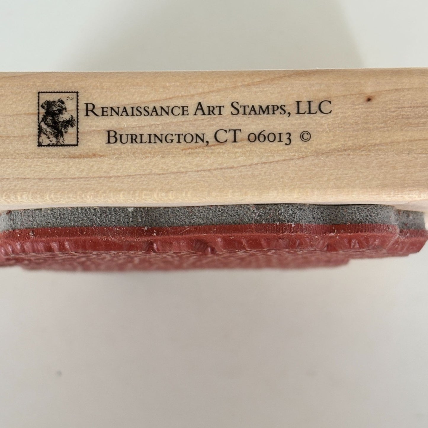 Renaissance Art Rubber Stamp Abstract Mosaic Pattern Background City Street Map