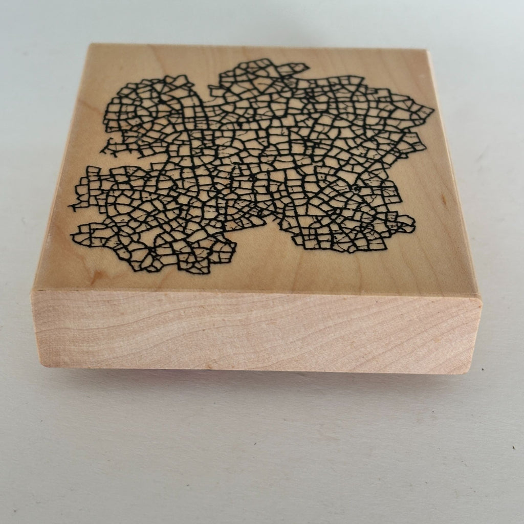 Renaissance Art Rubber Stamp Abstract Mosaic Pattern Background City Street Map