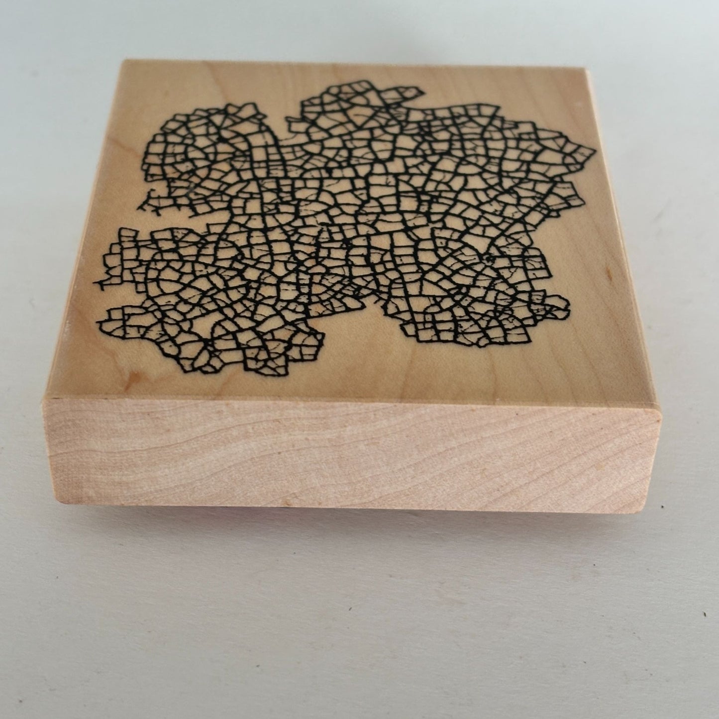 Renaissance Art Rubber Stamp Abstract Mosaic Pattern Background City Street Map