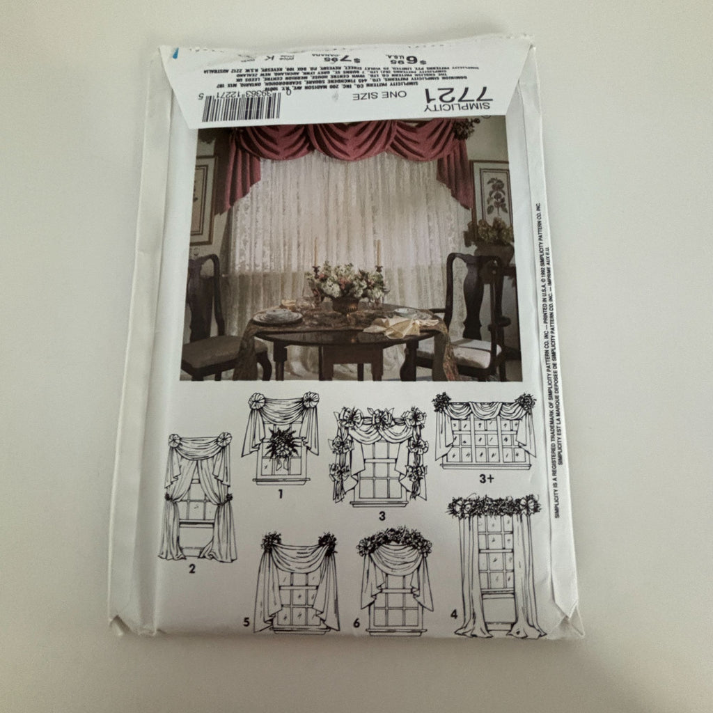 Simplicity Sewing Pattern 7721: Abbie's Jiffy 6 Pack