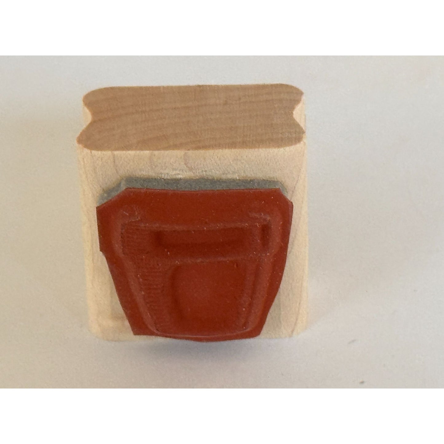 Stampin Up Rubber Stamp Flower Pot Plant Garden Gardener Gardening Terracotta