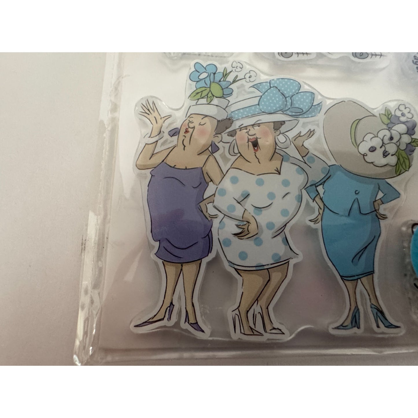 Art Impressions Clear Stamps Funny Ladies Shopping Birthday Humor Friendship Cardmaking Sassy Grandma