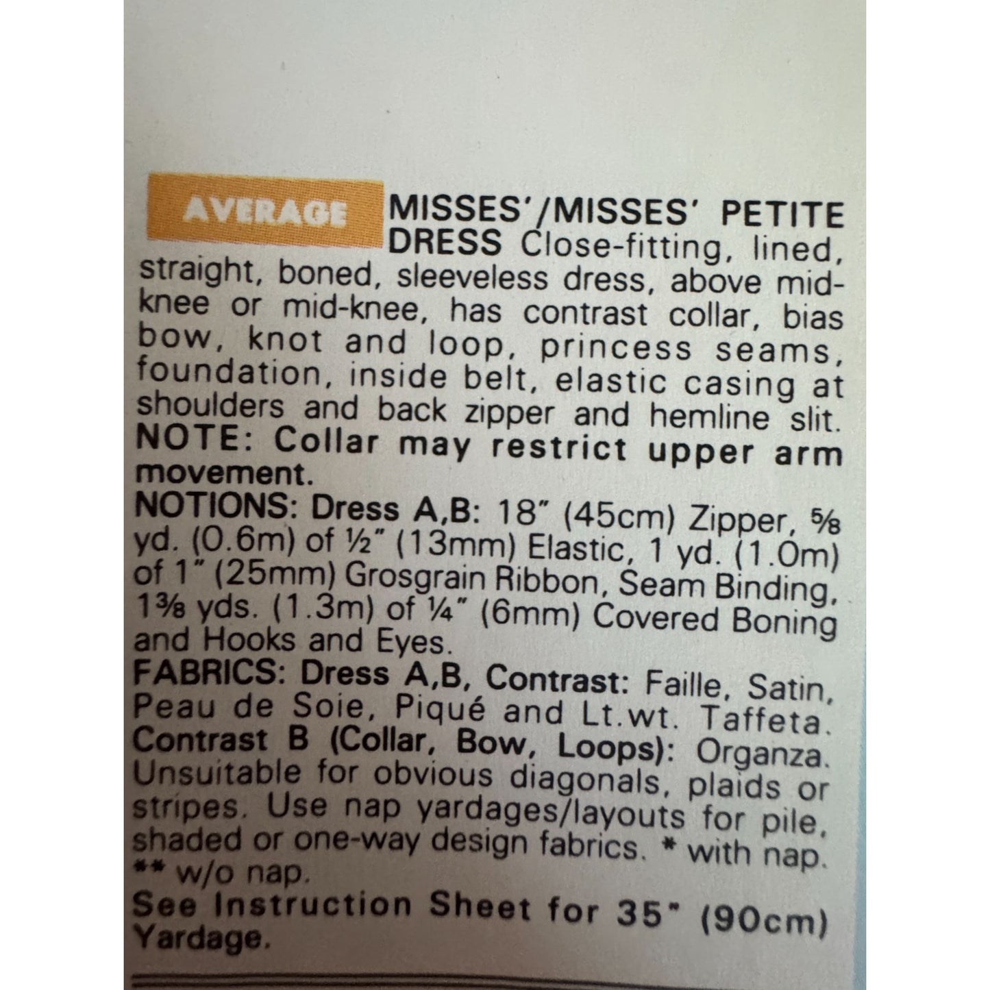 Butterick Sewing Pattern 5788 Evening Dress 1990s Glam Formal 90s Uncut 6 8 10