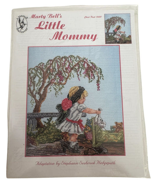 Pegasus Cross Stitch Pattern 400 Little Mommy Marty Bell Girl Doll Growing Up