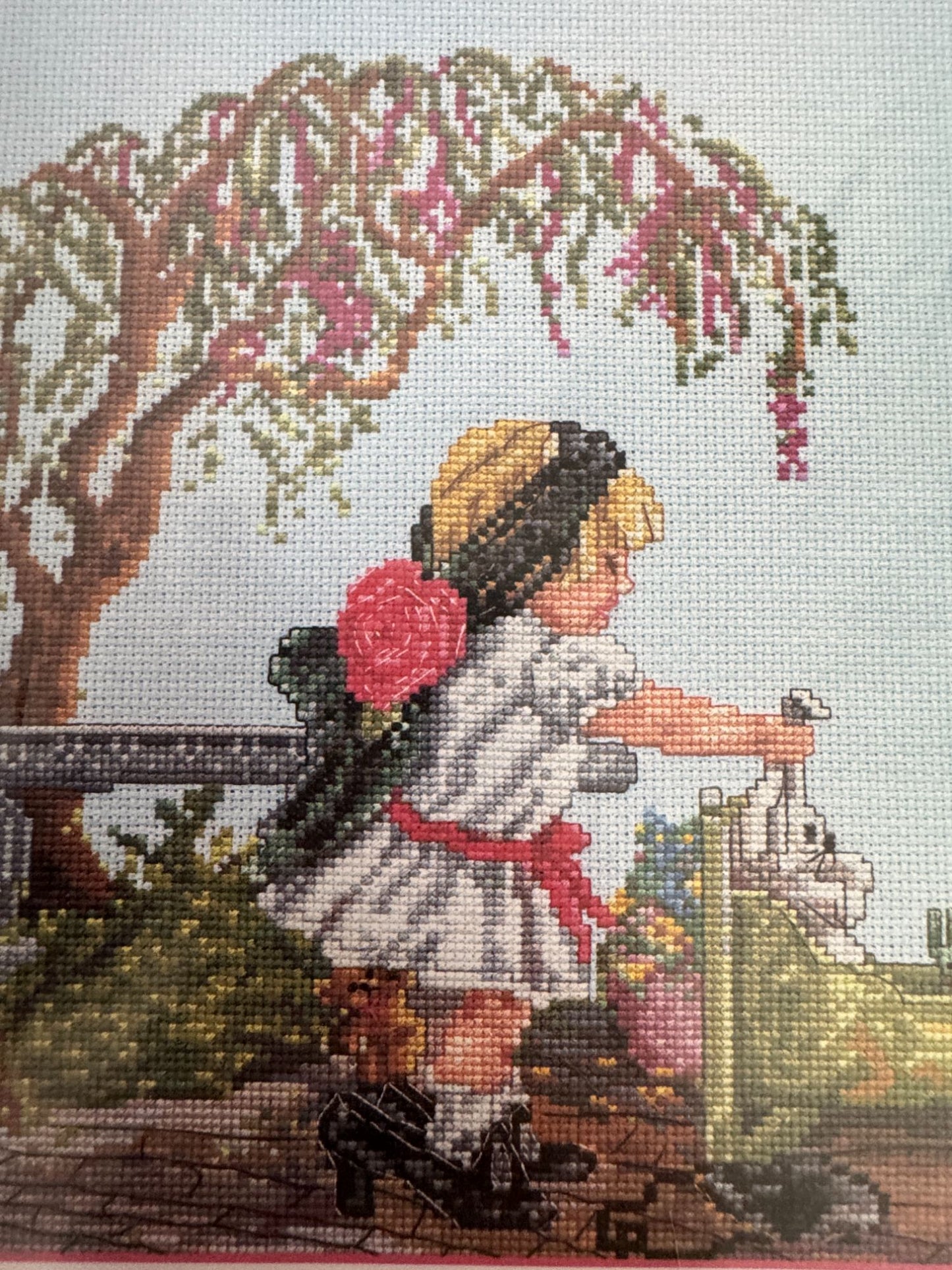 Pegasus Cross Stitch Pattern 400 Little Mommy Marty Bell Girl Doll Growing Up