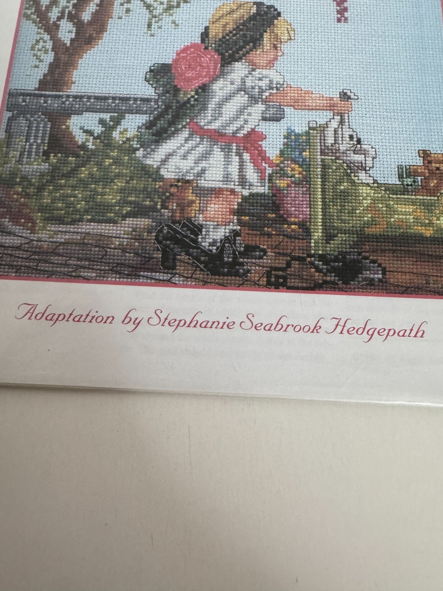 Pegasus Cross Stitch Pattern 400 Little Mommy Marty Bell Girl Doll Growing Up