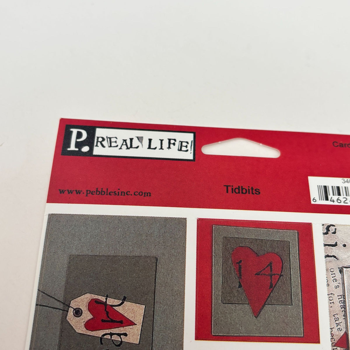 Pebbles Stickers Set Love Tidbits Die Cut Kissing Heart Hugs Kisses Embrace Heart Scrapbooking