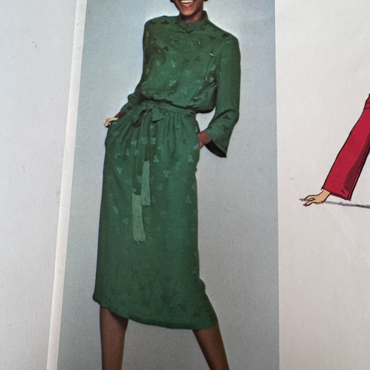 Vogue Sewing Pattern 1340 Paris Original Christian Dior 1970s Maxi Dress 10 Uncut Vintage