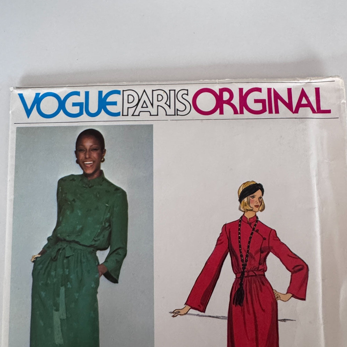 Vogue Sewing Pattern 1340 Paris Original Christian Dior 1970s Maxi Dress 10 Uncut Vintage