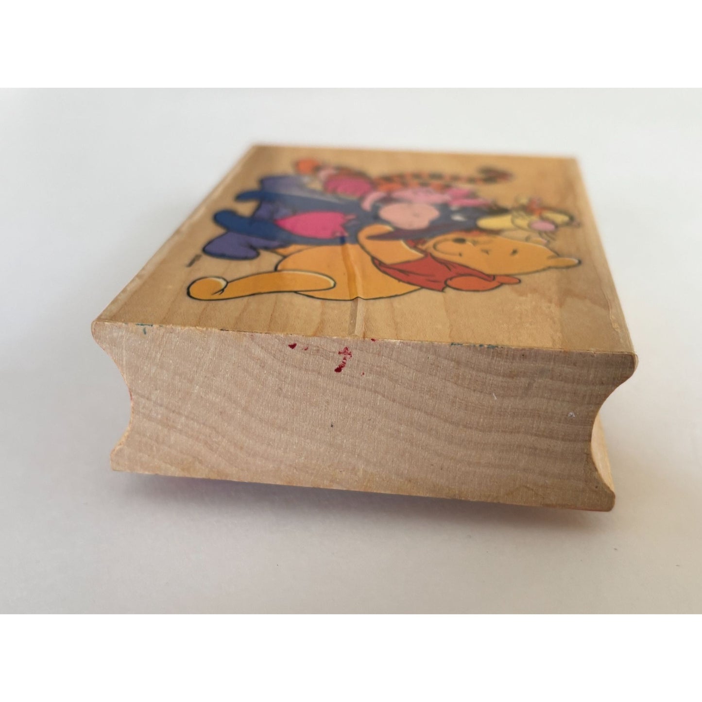 Disney Rubber Stamp Winnie the Pooh Hugs All Around Piglet Tigger Eeyore Friends