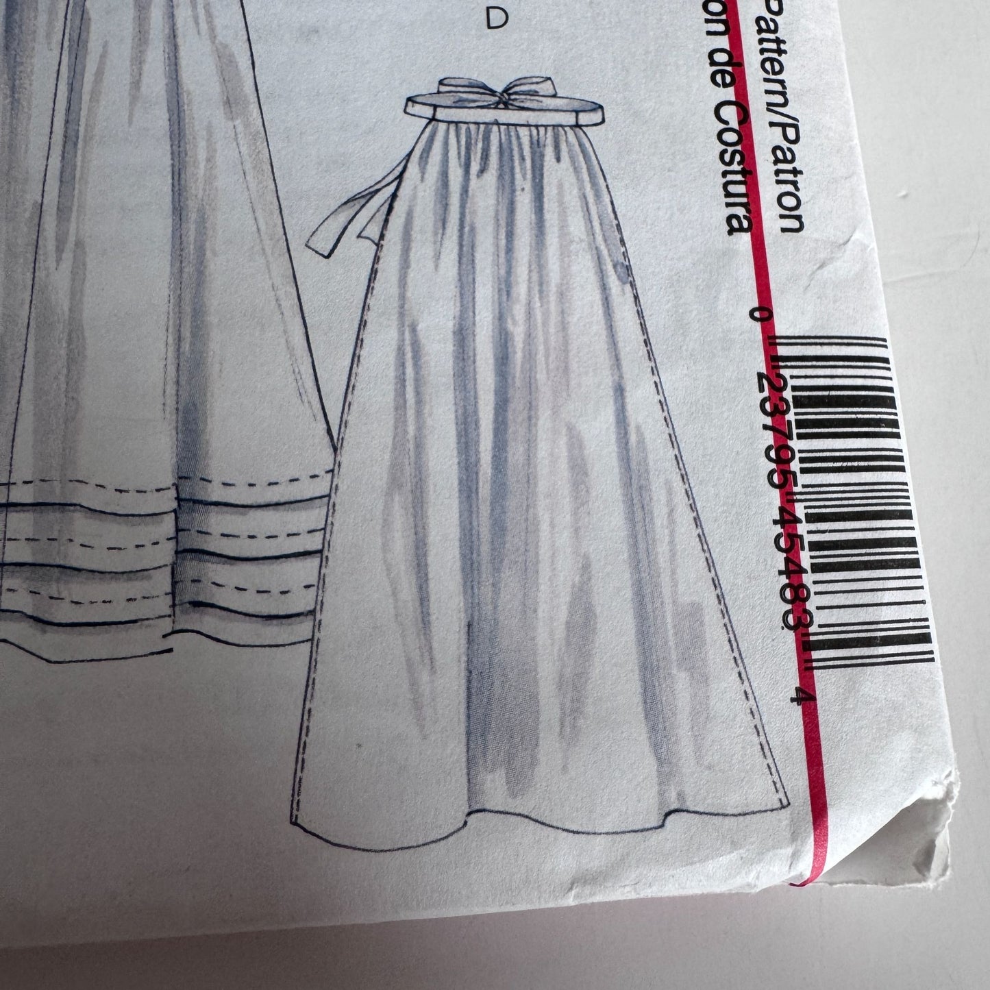 McCalls Sewing Pattern M4548 Prairie Dress Bonnet Early American Costume Uncut 14-20 Colonial