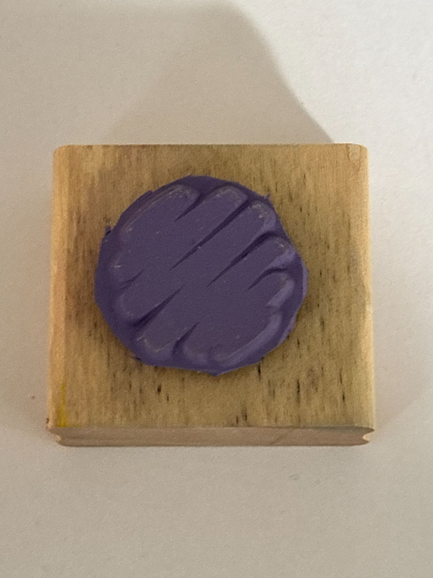 Stampin Up Rubber Stamp Abstract Art Scribble Wood Mounted Card Making Artist