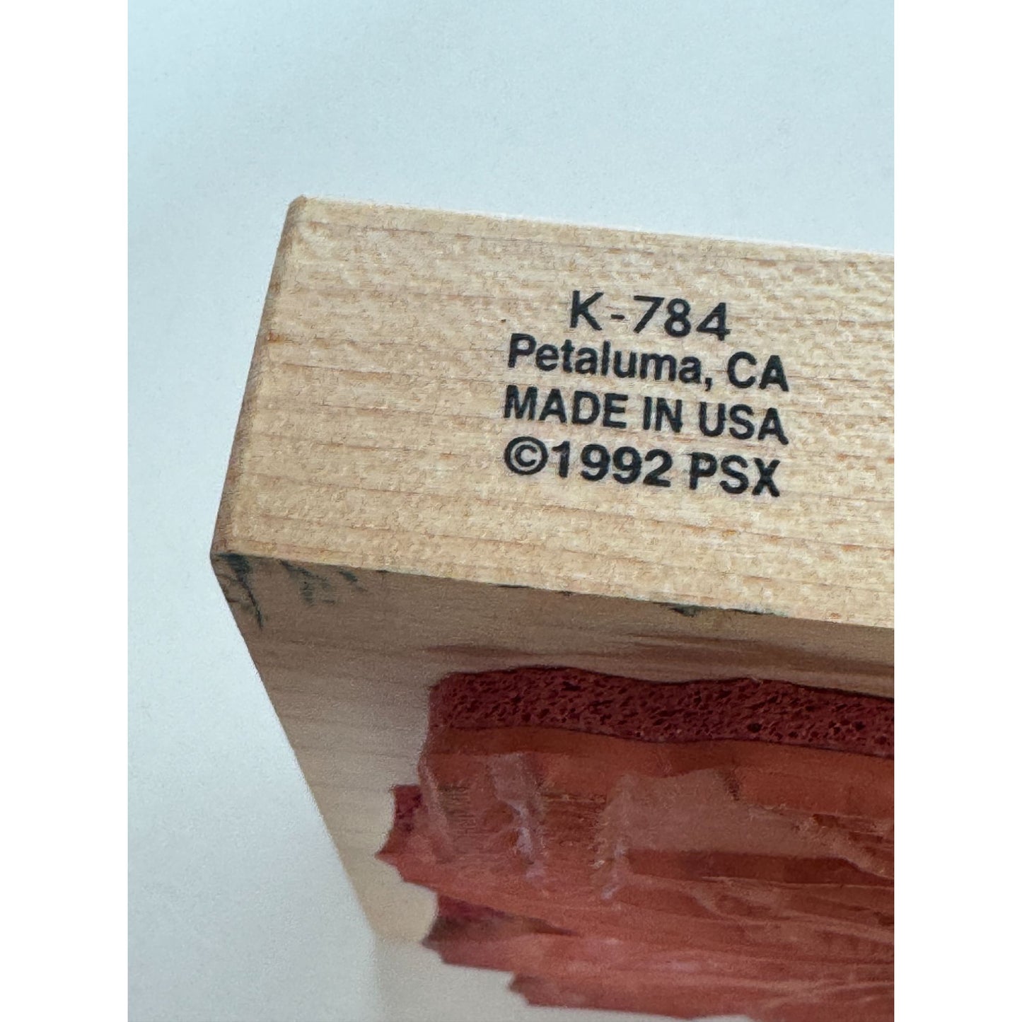 PSX Rubber Stamp Botanical Flowers Poinsettia Christmas Holiday Card Making K784