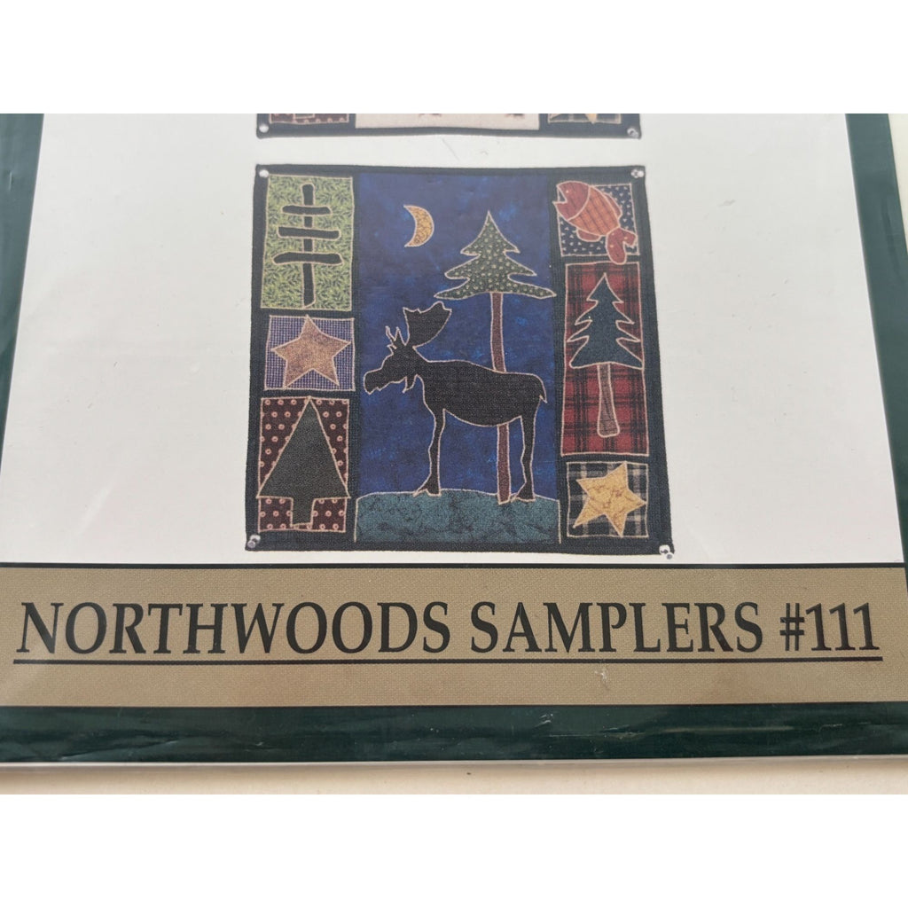 Little Country Quilts Wall Quilts Patterns Northwoods Samplers Moose Animals 111