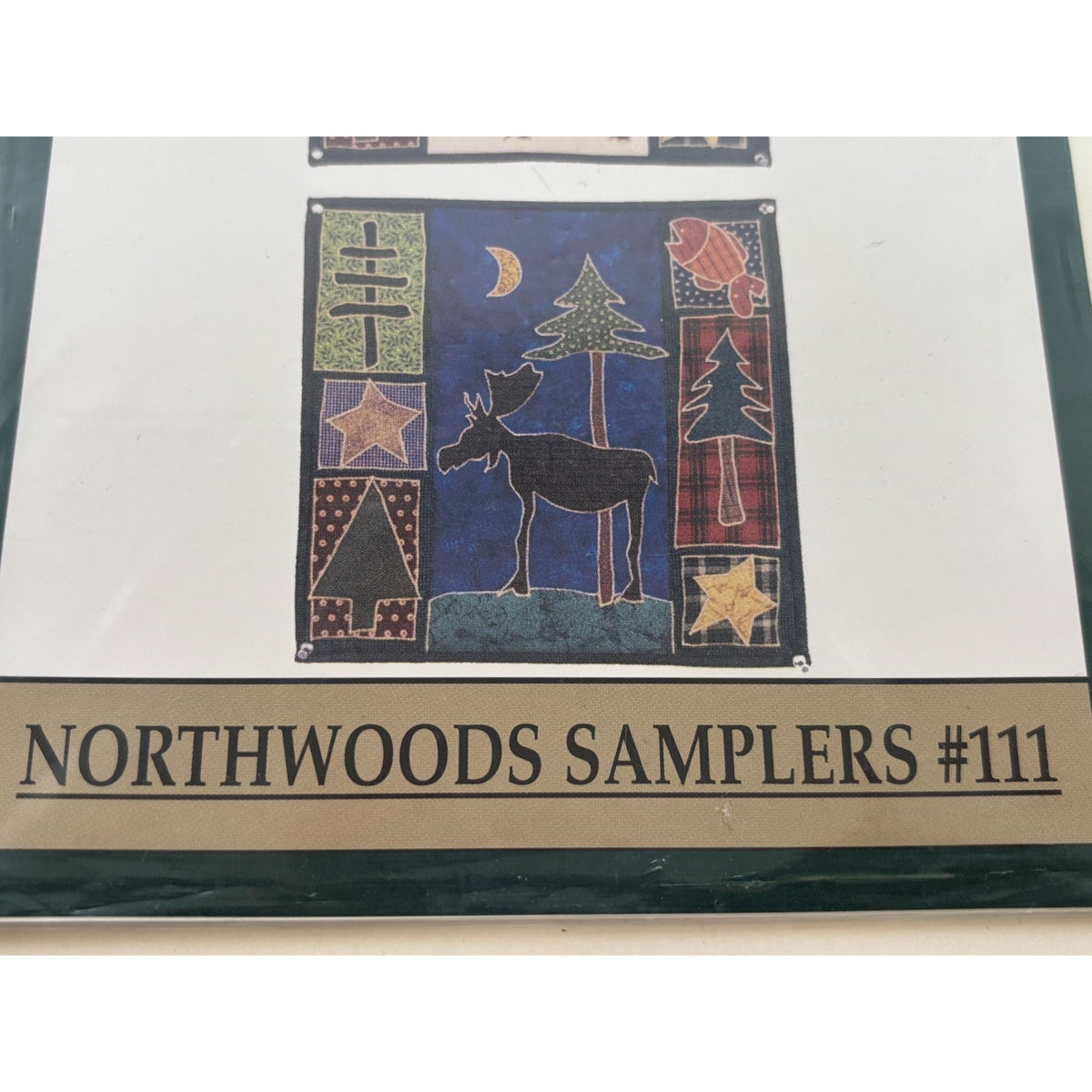 Little Country Quilts Wall Quilts Patterns Northwoods Samplers Moose Animals 111