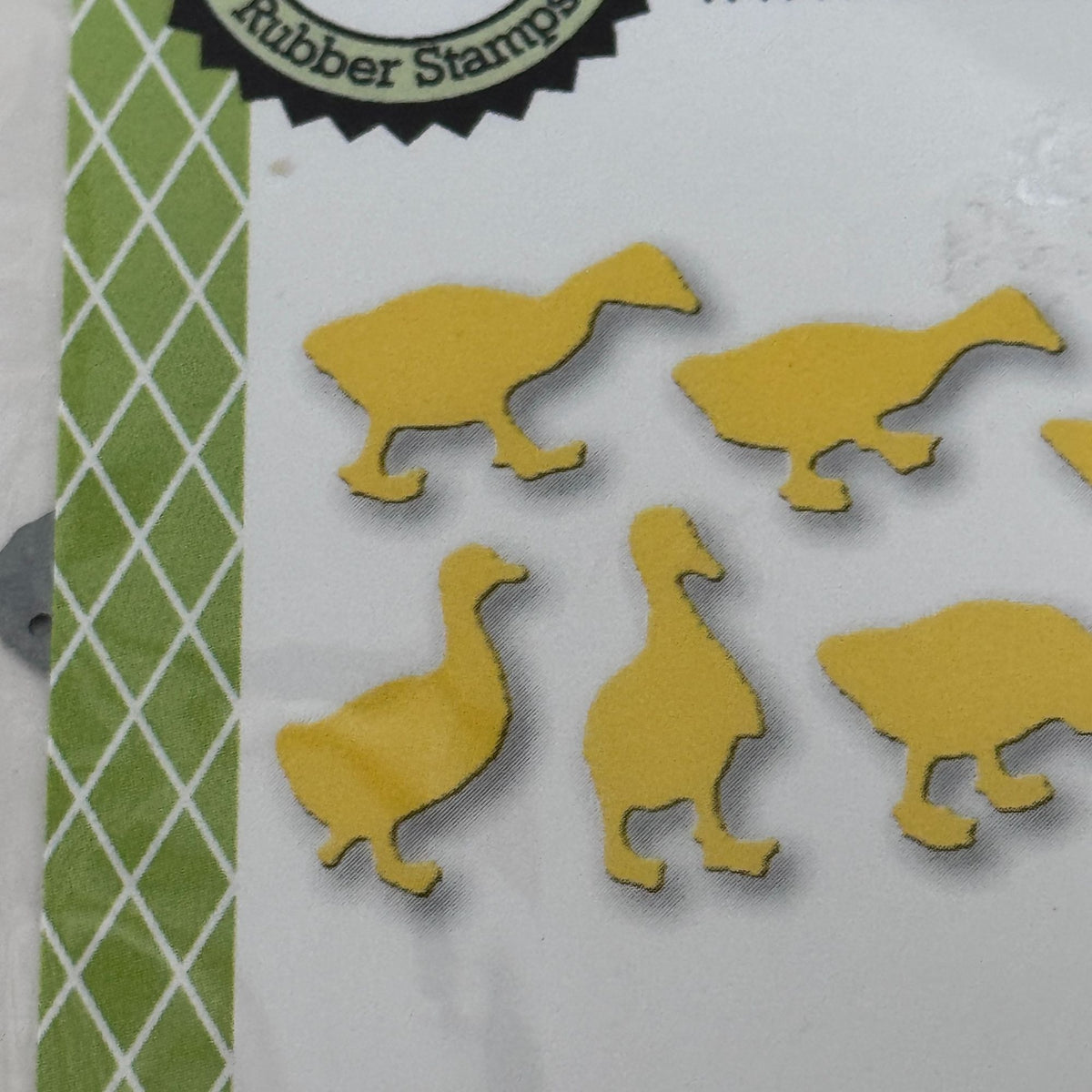 Impression Obsession Die Set Mama Duck Ducklings Easter Spring Craft Cardmaking Metal Farm Animal