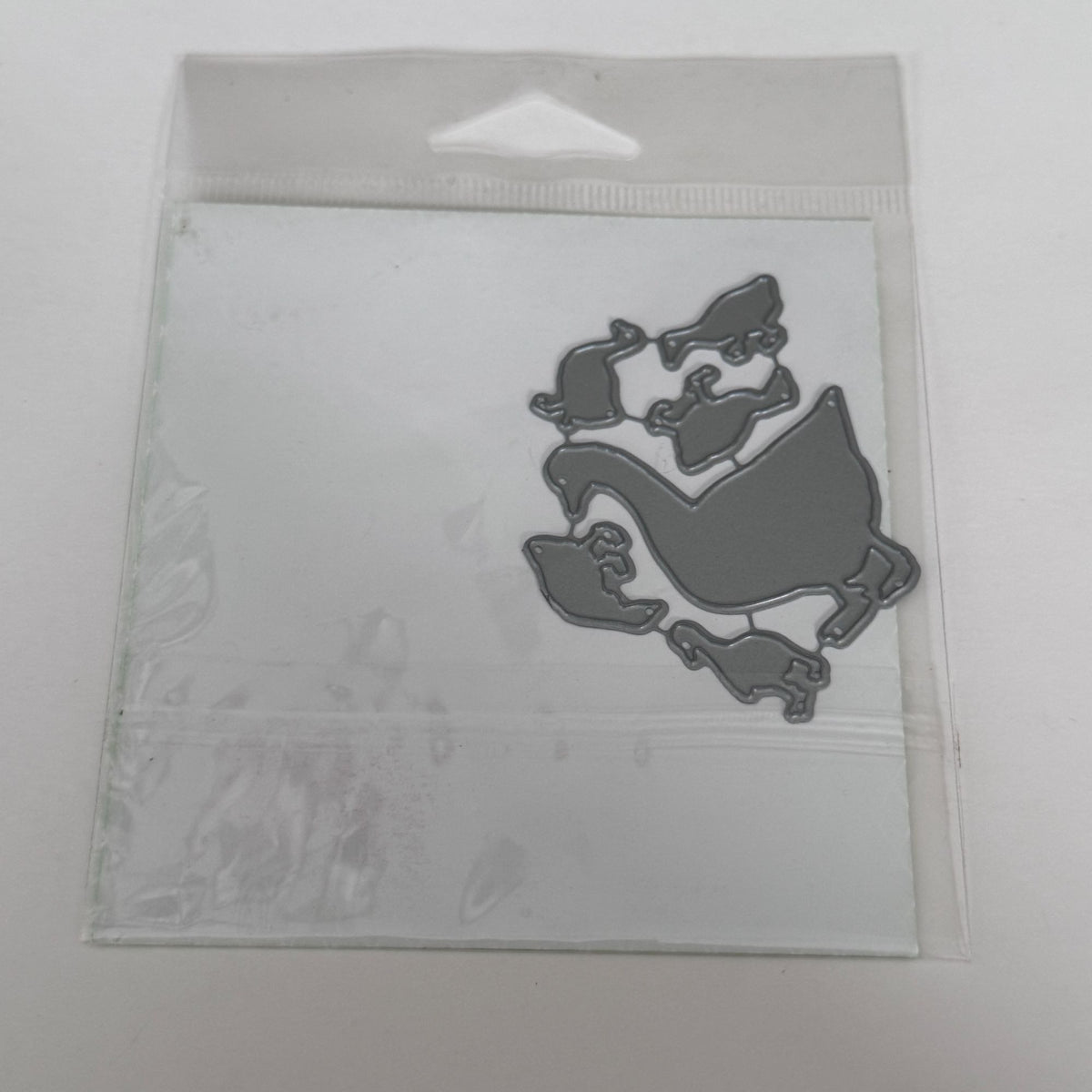 Impression Obsession Die Set Mama Duck Ducklings Easter Spring Craft Cardmaking Metal Farm Animal