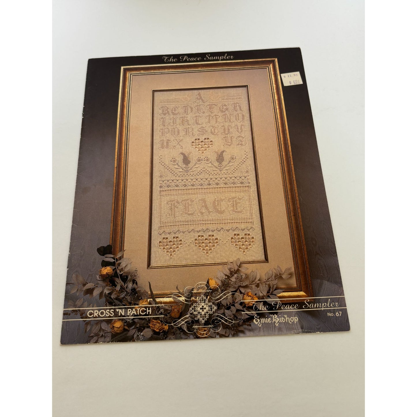 Cross N Patch Hardanger Pattern The Peace Sampler 67 Emie Bishop Alphabet Heart
