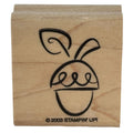Stampin Up Rubber Stamp Acorn Whimsical Fall Autumn Thanksgiving Wood Mounted