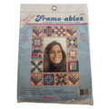 Stitchables Counted Cross Stitch Kit Hearts N Patchwork Picture Frame Dimensions