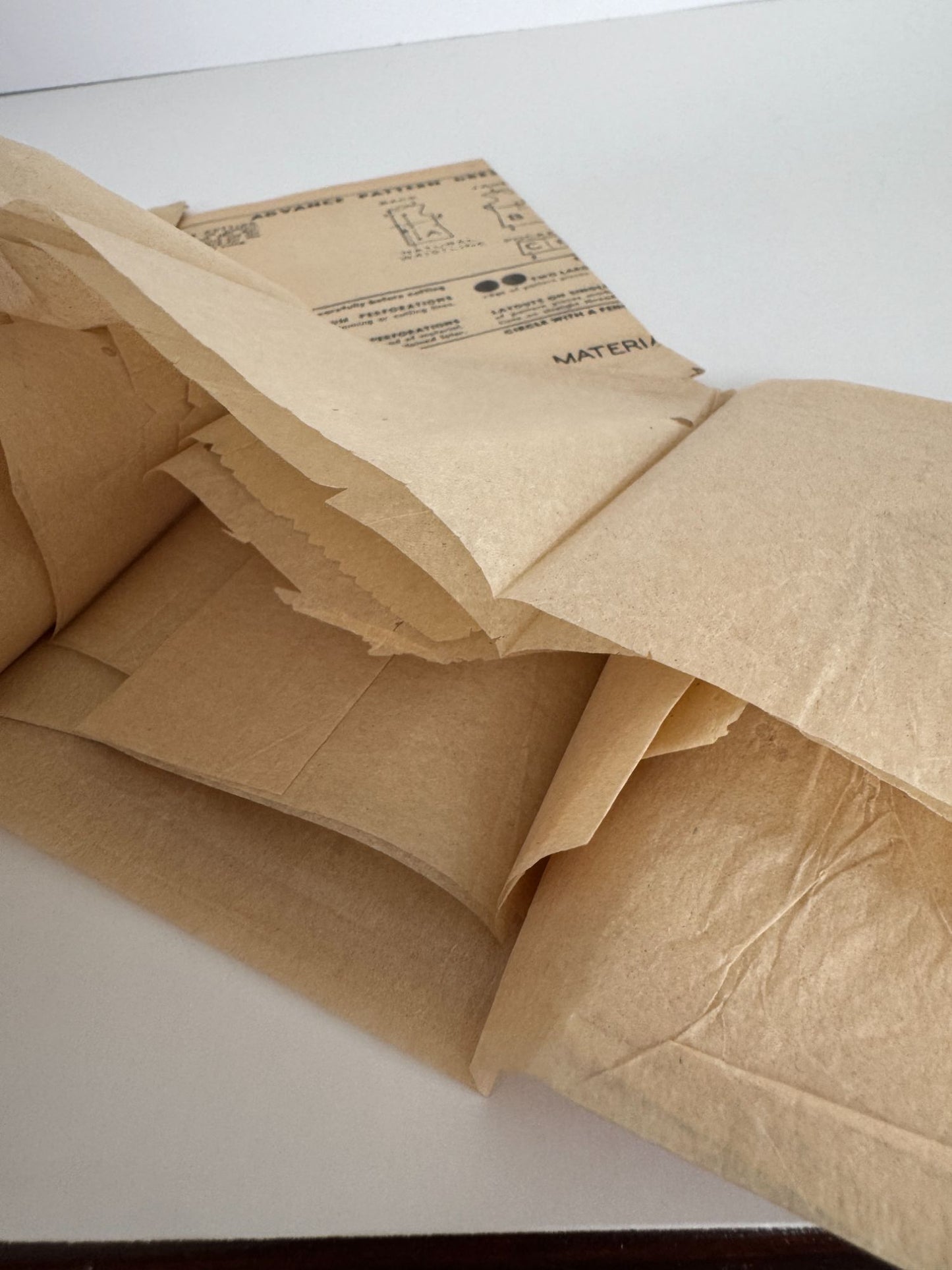 Advance Sewing Pattern 5998 Apron Poncho Medium 14-16 Vintage 1950s Easy