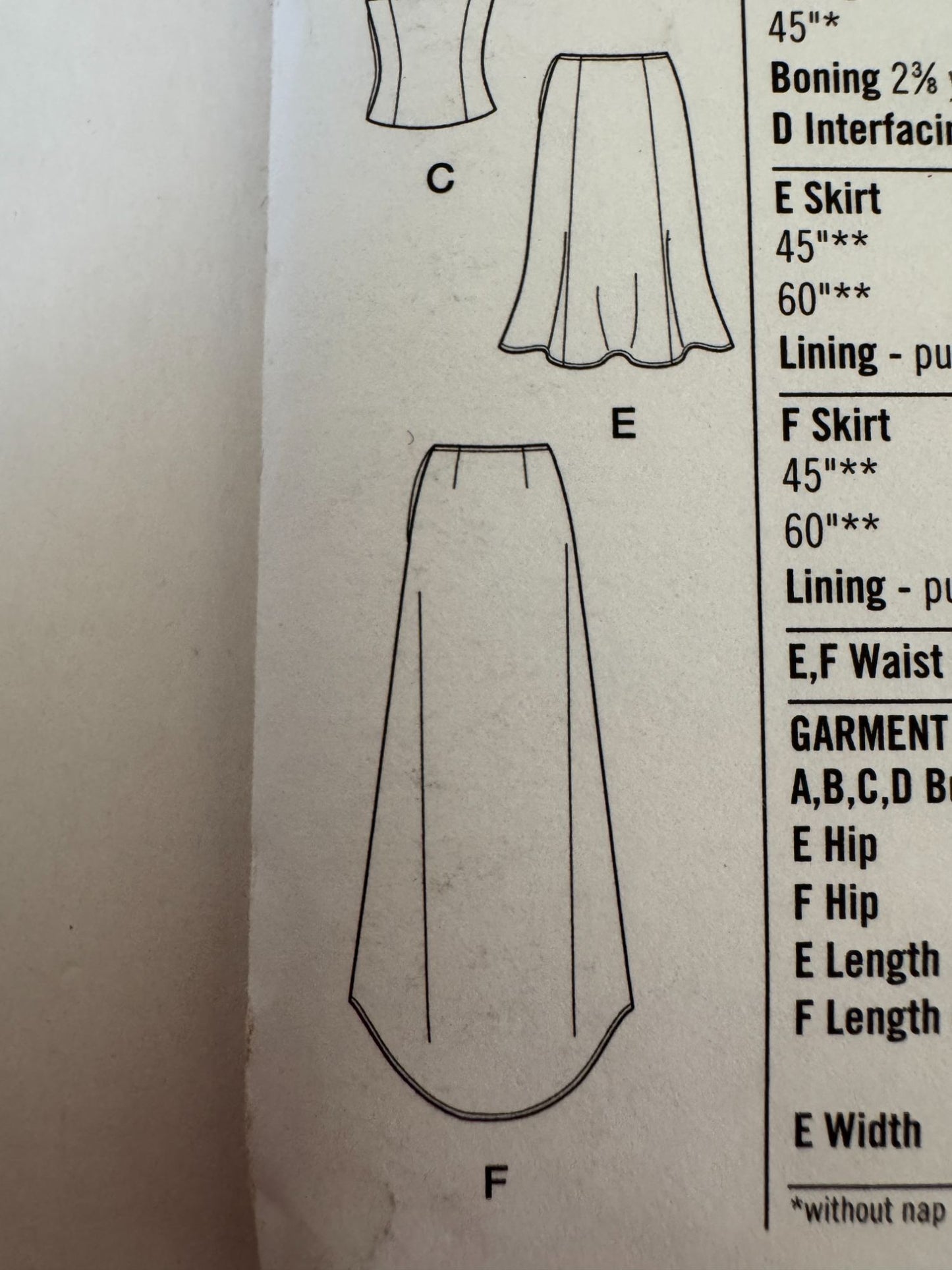 Simplicity Sewing Pattern 4217 Special Occasion Dress Prom Top Long Skirt 8-16