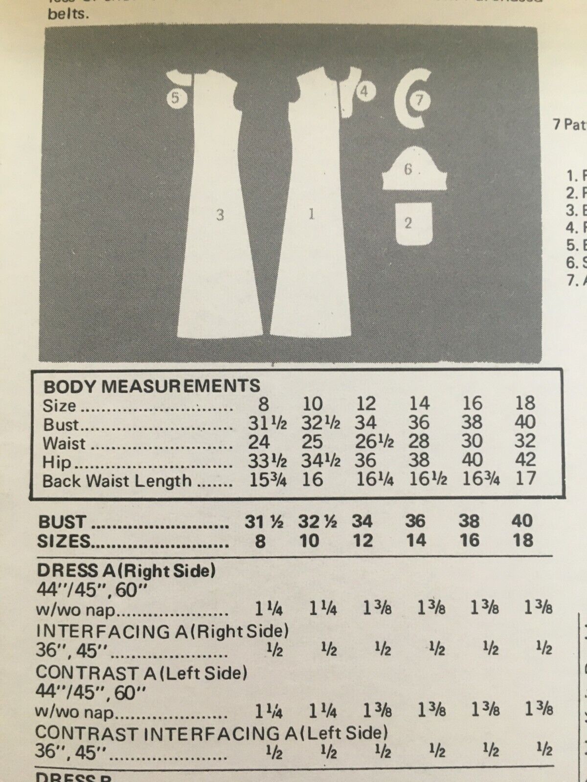Butterick Sewing Pattern 6693 A-Line Dress 70s Vintage Maxi Midi Size 10 Uncut Boho