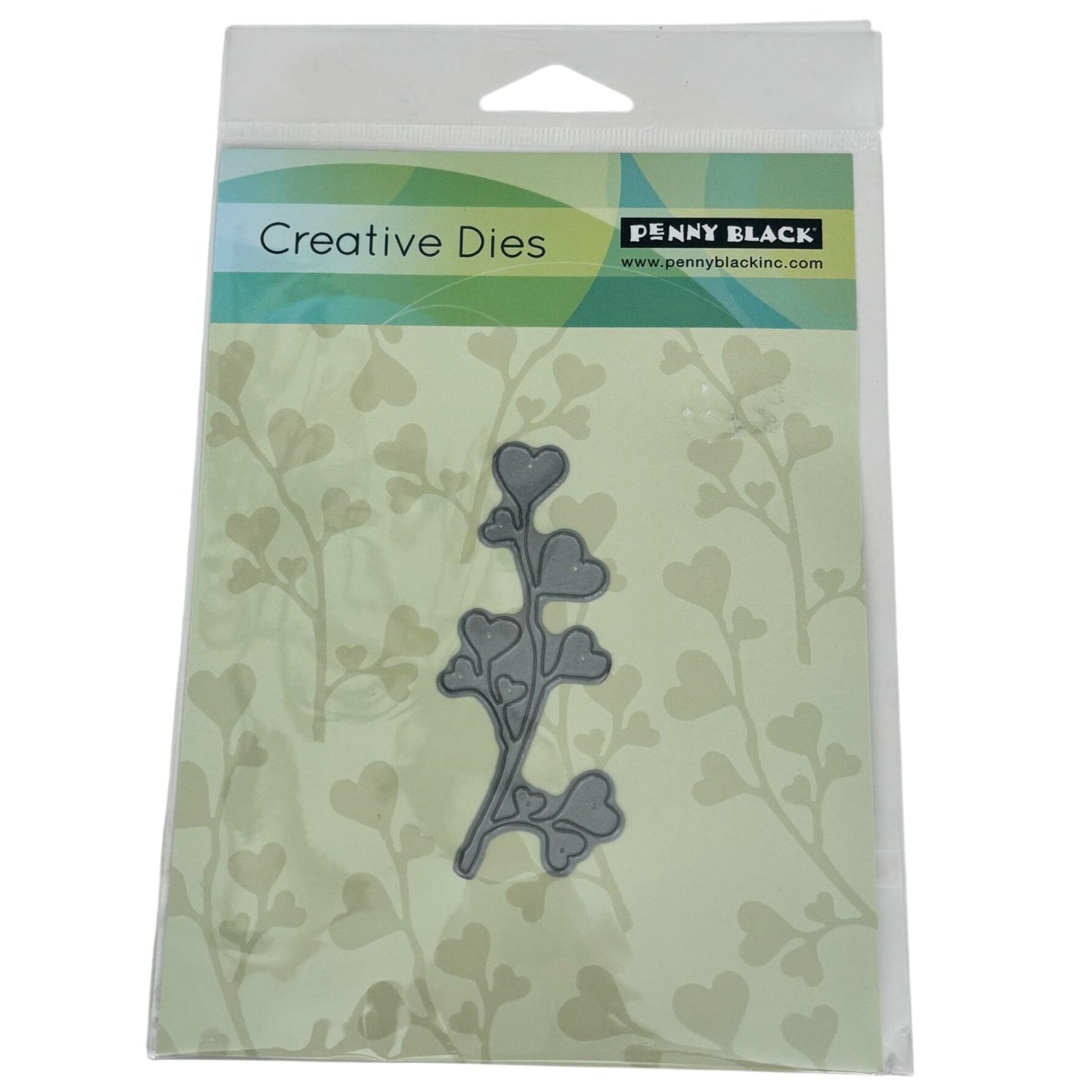 Penny Black Creative Dies Ardor Thin Metal Die Heart Branch Cardmaking Love Mothers Day