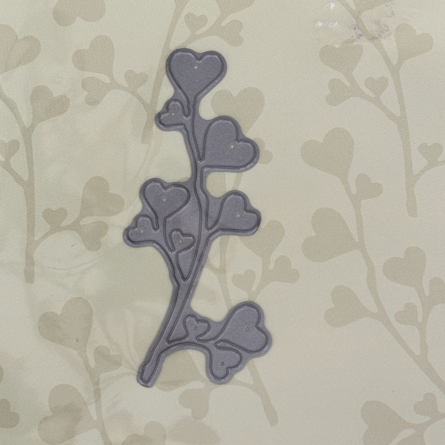 Penny Black Creative Dies Ardor Thin Metal Die Heart Branch Cardmaking Love Mothers Day