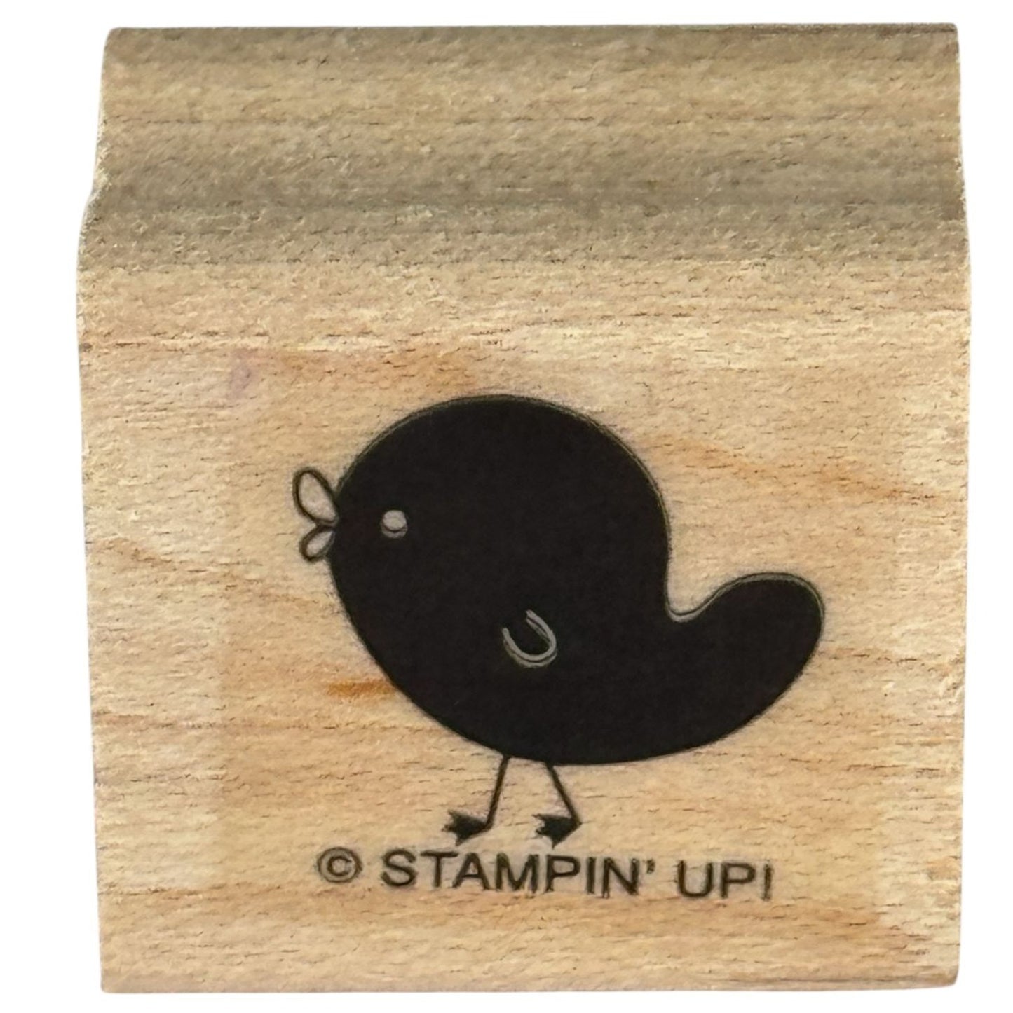 Stampin Up Rubber Stamp Bird Adorable Spring Nature Animal Card Making Small
