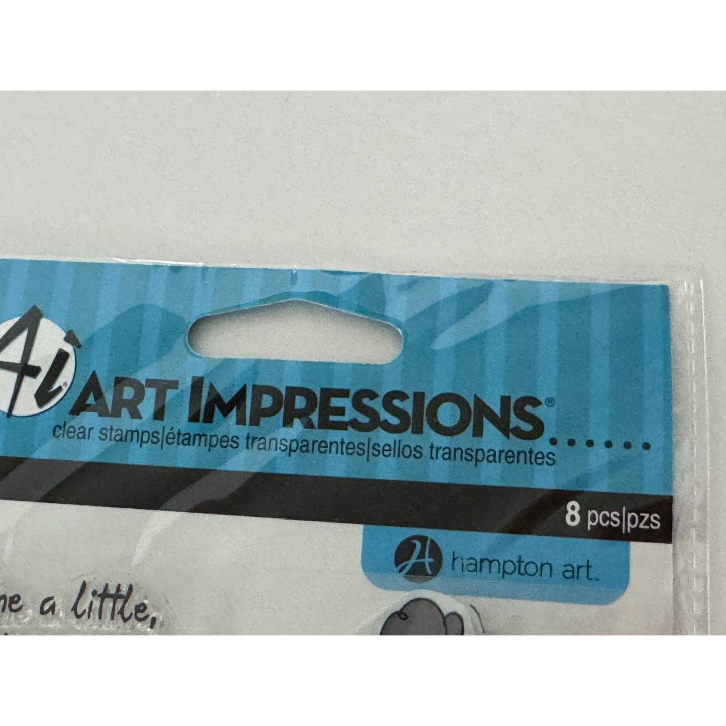 Art Impressions Clear Stamps Wine Diva Humor Funny Aging Birthday Friend Sayings Hampton Art