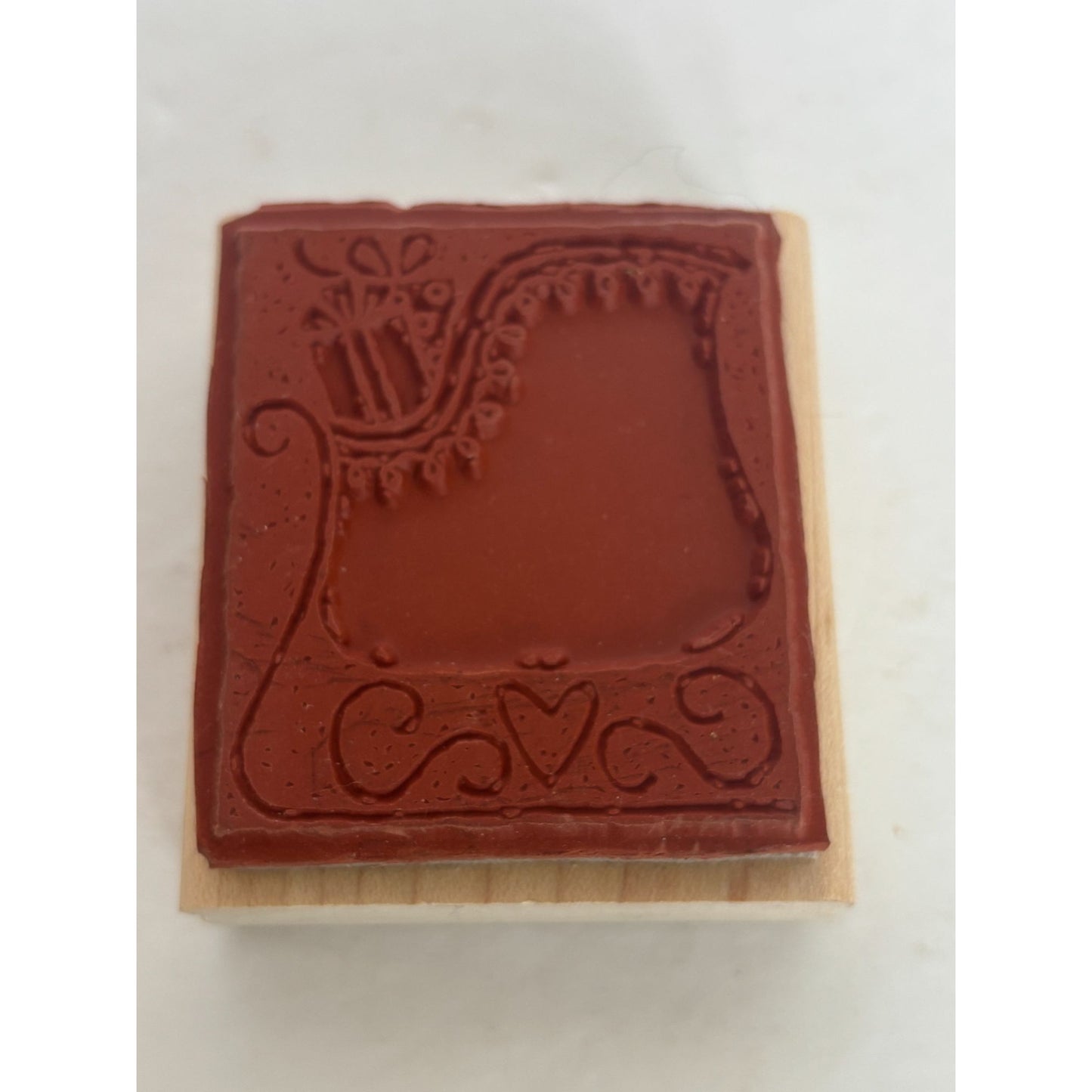 Stampin Up Rubber Stamp Santa Sleigh Christmas Card Making Holidays Gift Present