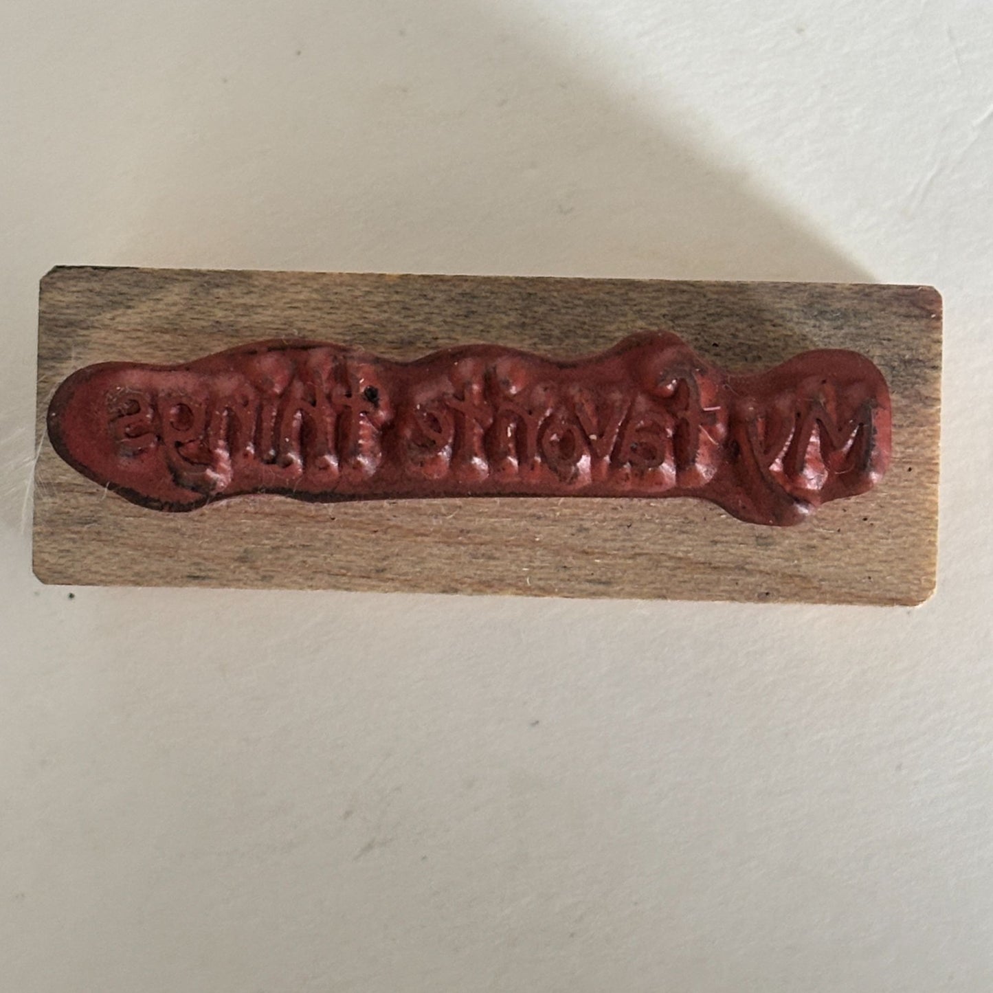 PSX Rubber Stamp My Favorite Things Cardmaking Small Words Simple Phrase Sentiment Scrapbooking