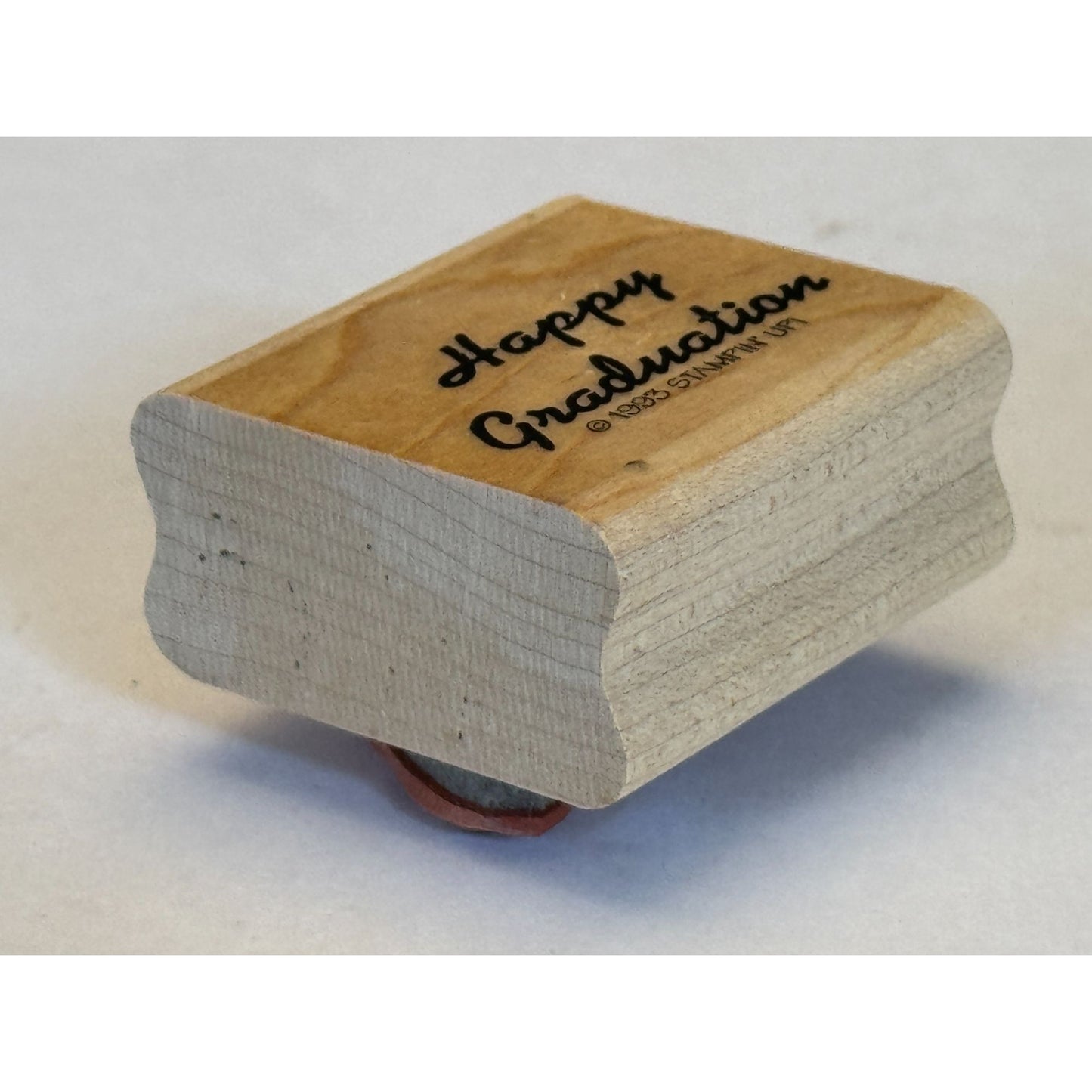 Stampin Up Rubber Stamp Happy Graduation Card Making Words College High School