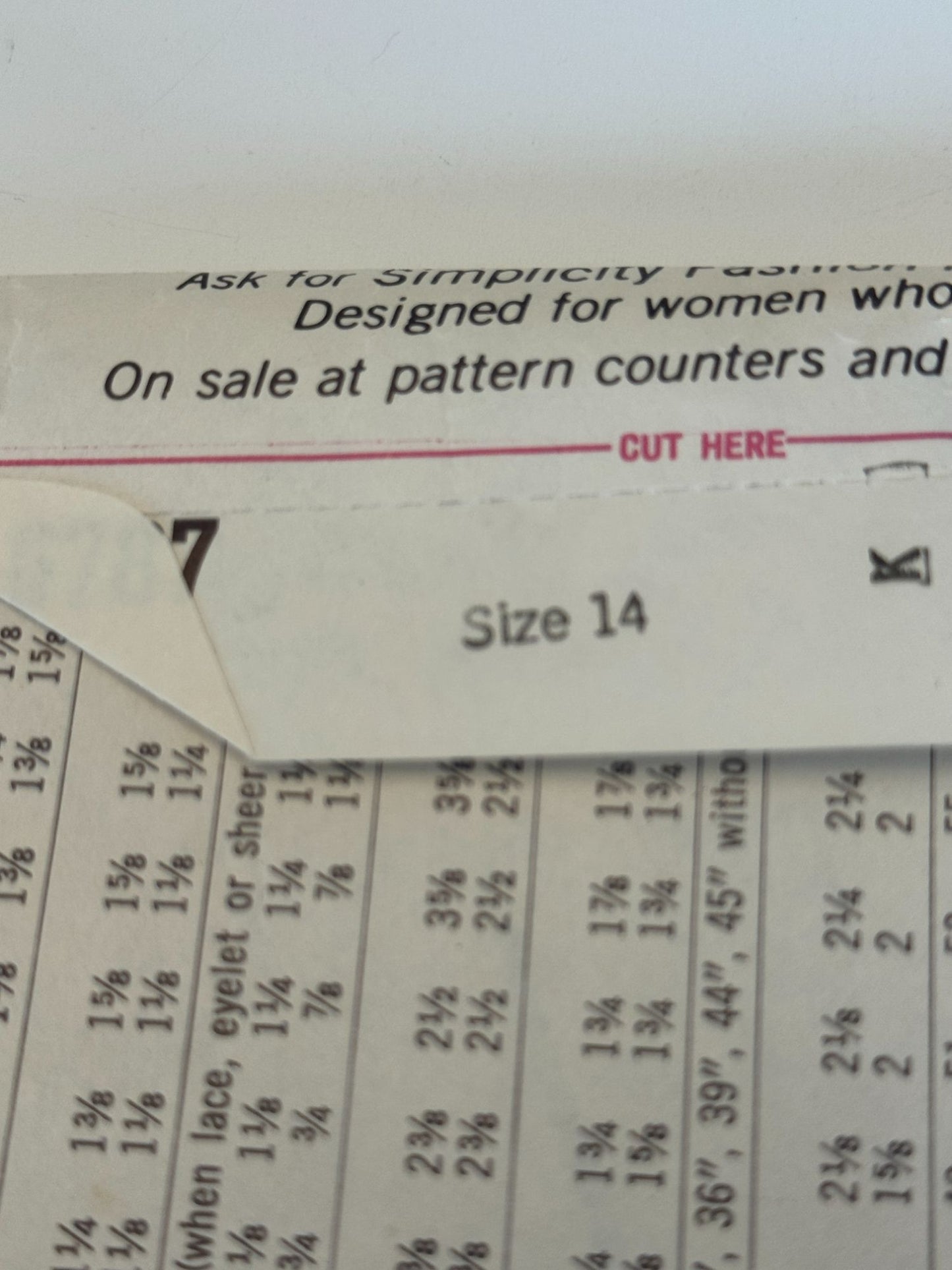 Simplicity Sewing Pattern 6787 Jacket Blouse Skirt 14 Designer Fashion 1960s UC