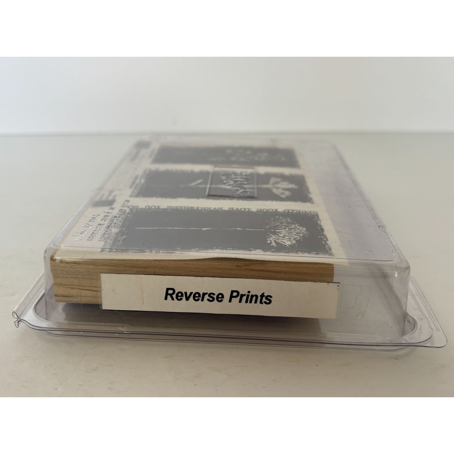Stampin Up Rubber Stamp Reverse Prints Mother Teresa Quote Spread Love Amen Word