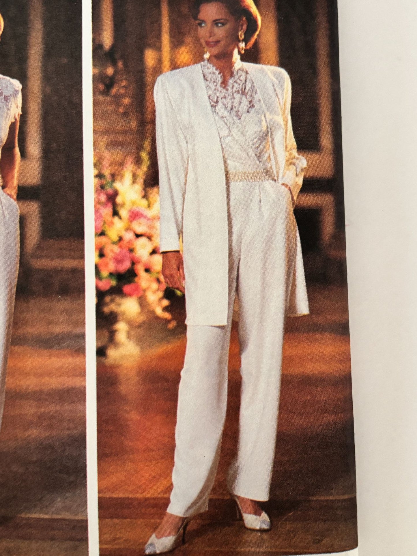 Butterick Sewing Pattern 6527 Jumpsuit Quiet Luxury Minimalist Formal Jacket Suit 6-10 Uncut