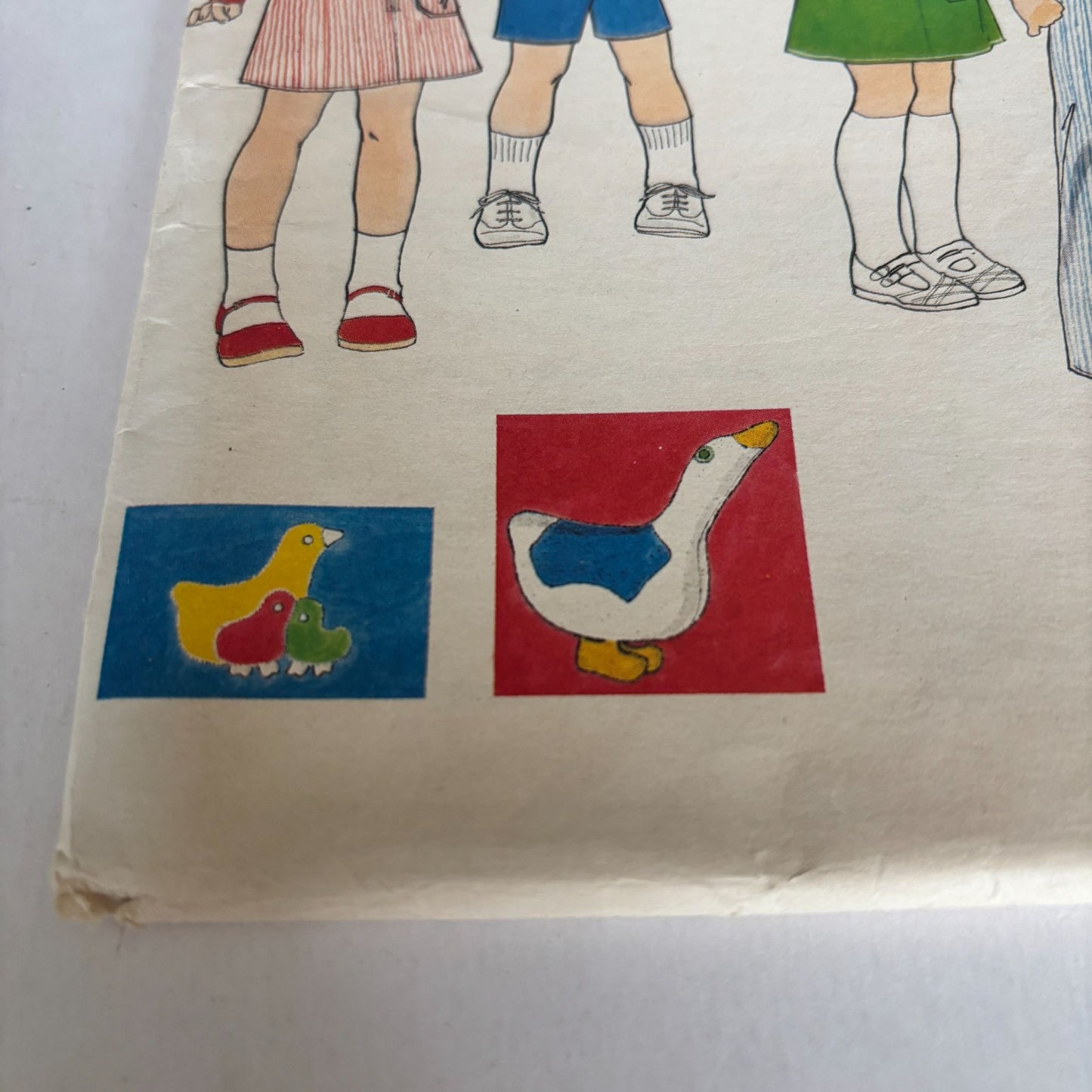 Butterick Sewing Pattern 5874 Vintage 1970s Kids Jumper Jumpsuit Outfit Size 3 Retro Uncut